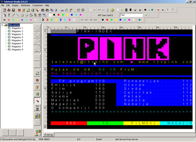 teletext editor
